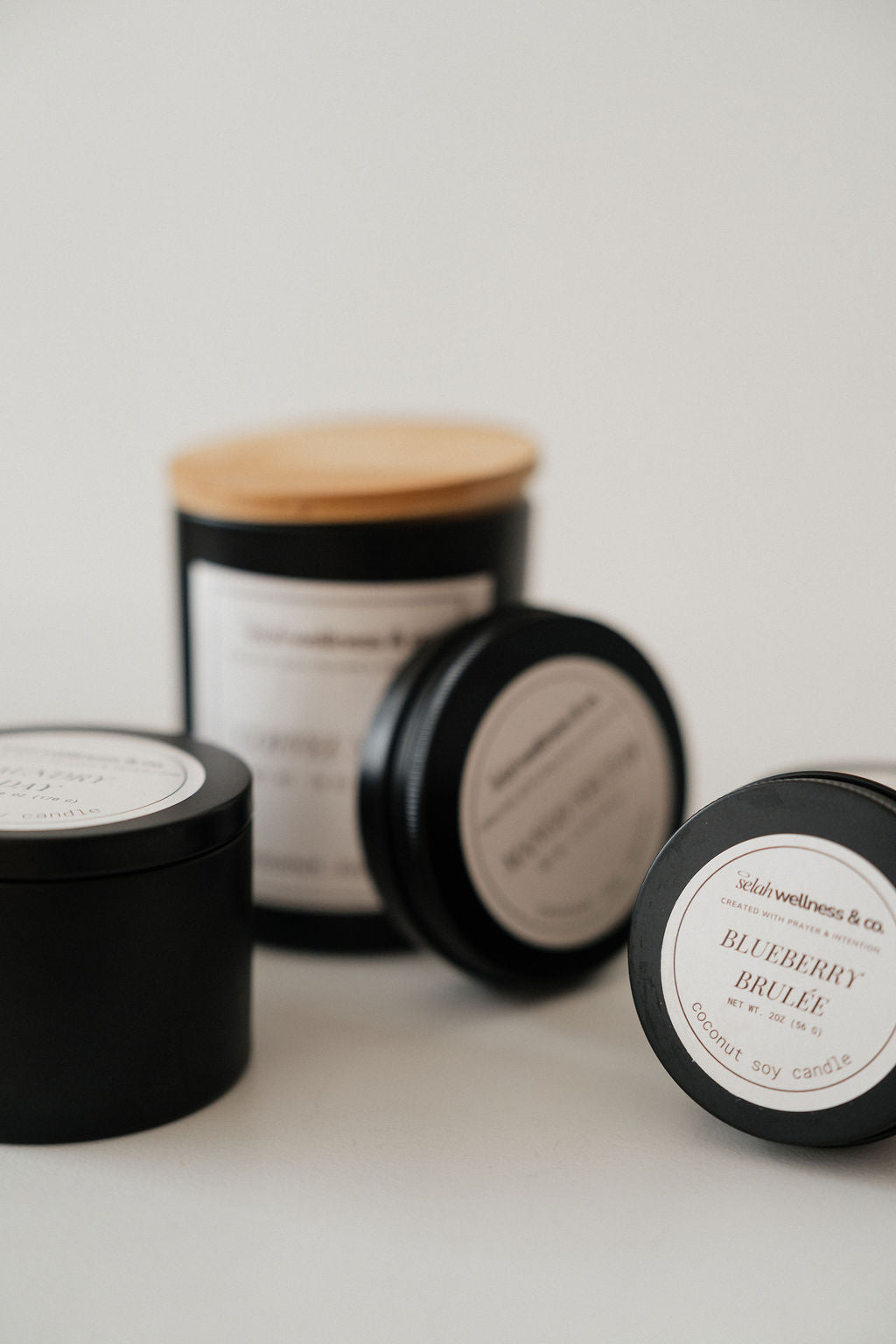 statement candles → 12 oz